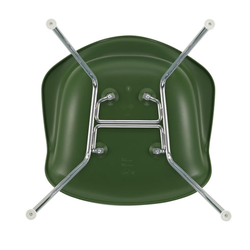 Cadeira de Braços em Plástico Eames DAX / Base Cromada